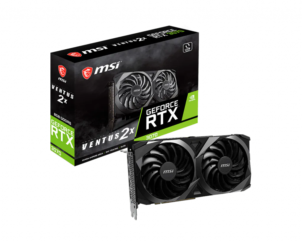 MSI GeForce RTX 3070 VENTUS 2X 8G LHR
